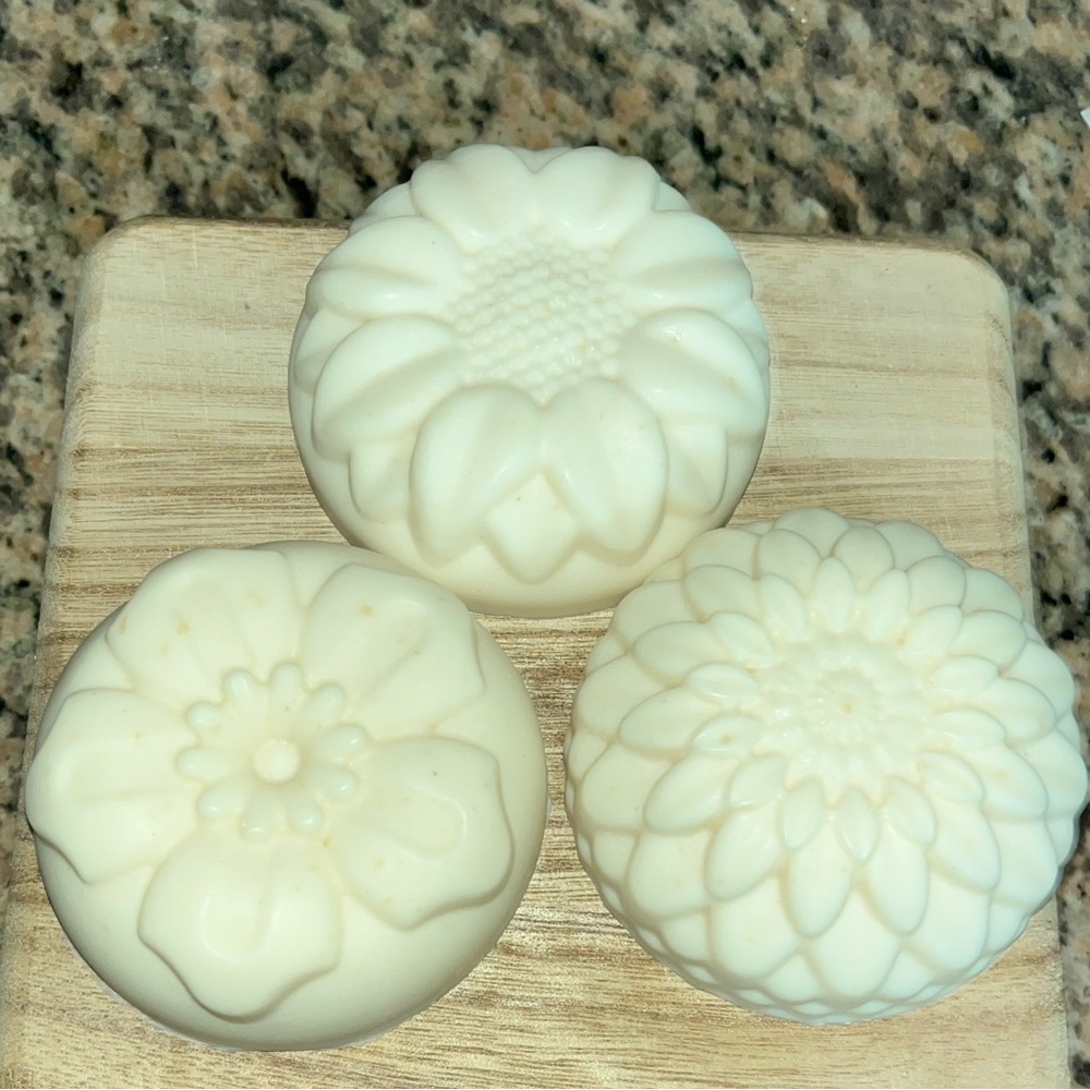 3 Bar Peanut Brittle Oatmeal Handcrafted Soap Bars Miss Val’s Heavenly Scents